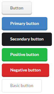 Semantic UI Raised buttons theme