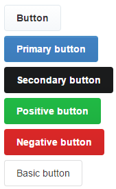 Semantic UI Twitter buttons theme