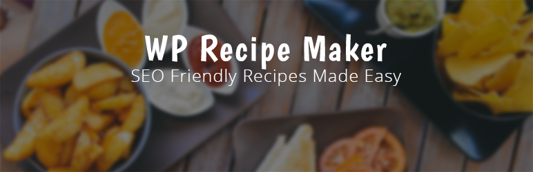 WP Recipe Maker plugin banner